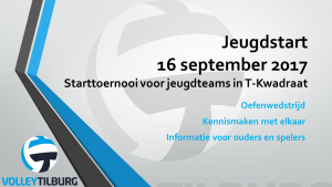Jeugdstart @ T-Kwadraat | Tilburg | Noord-Brabant | Nederland