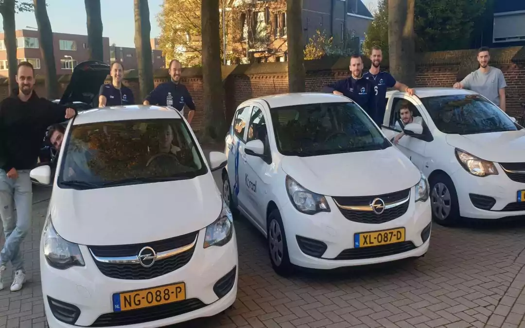 Volley Tilburg komt met schrik vrij in Haarlem