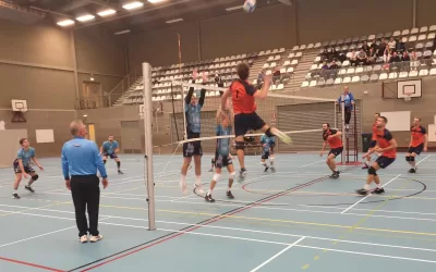 Volley Tilburg Heren 1 uit het bekertoernooi
