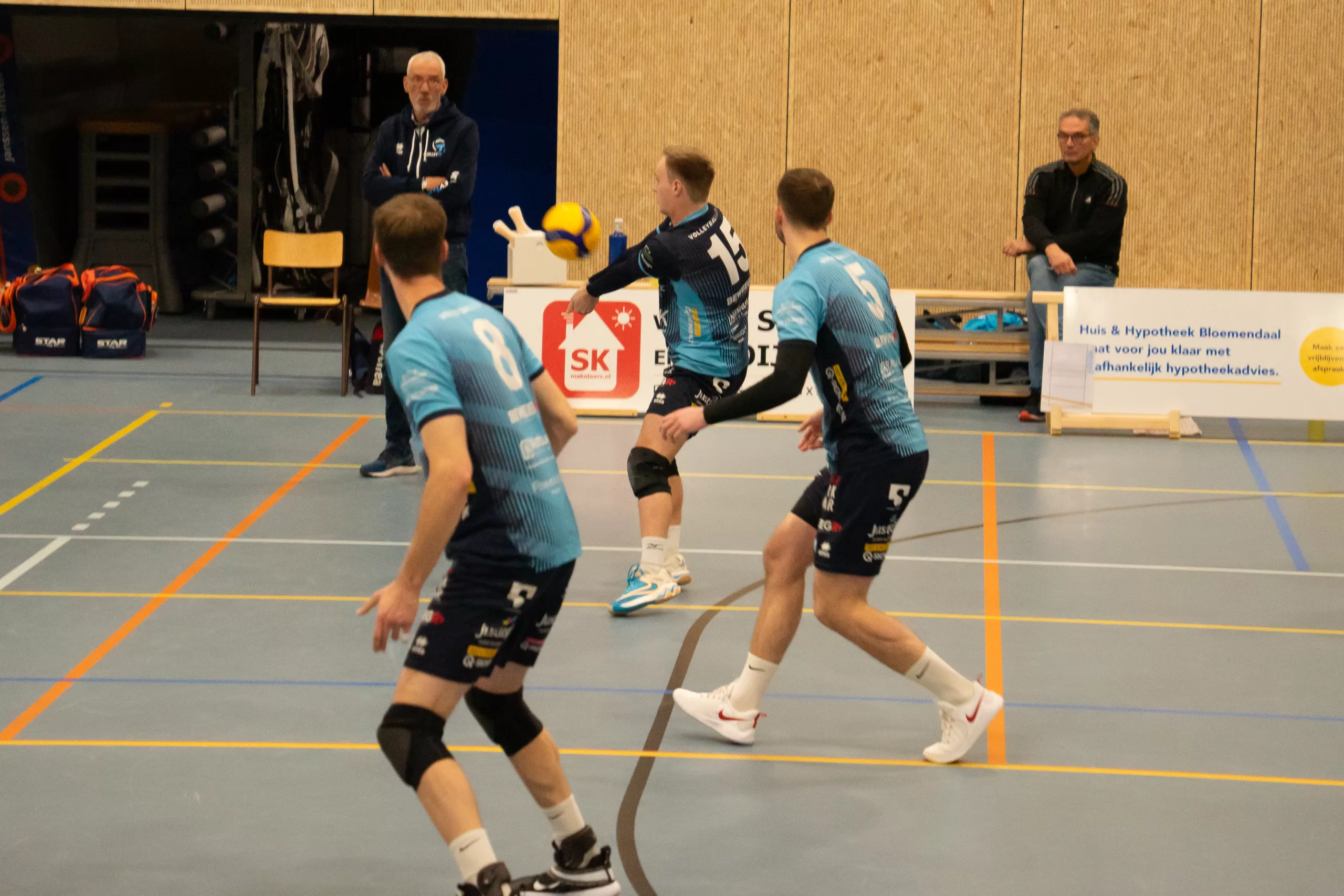 Volley Tilburg Heren 1 neemt afscheid van staf